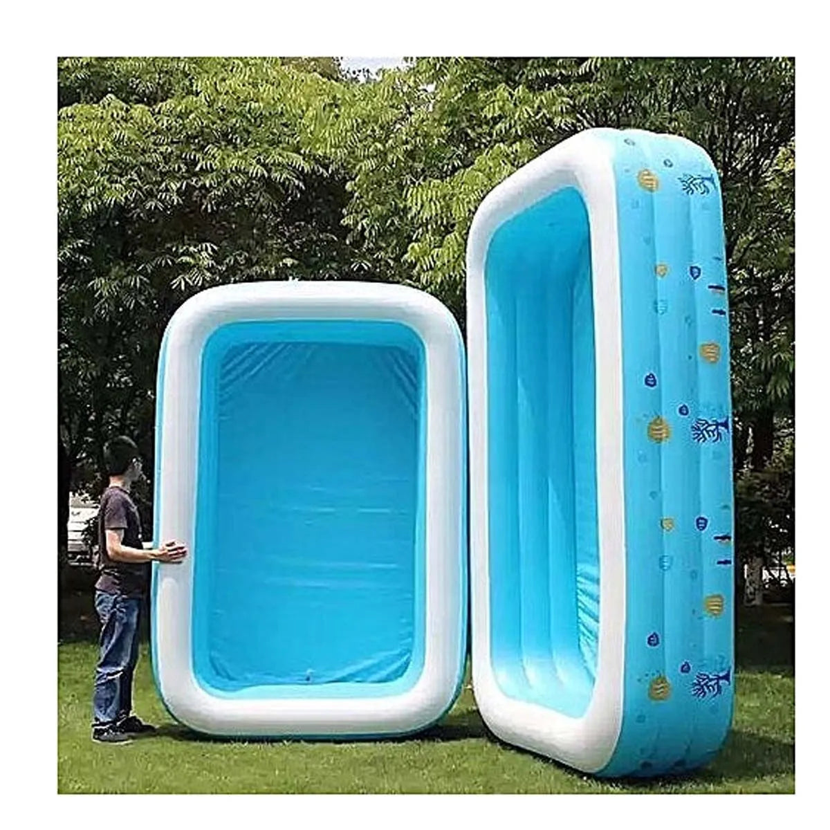 🌊 Piscine Gonflable Familiale – Un coin de paradis chez vous