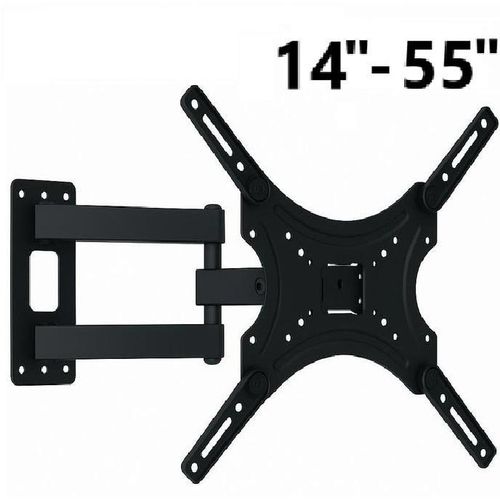 Support TV Mural Rotatif & Orientable 14 à 55 Pouces