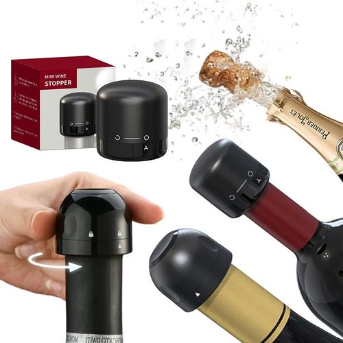 BOUCHON DE VIN ET BOISSON SOUS VIDE