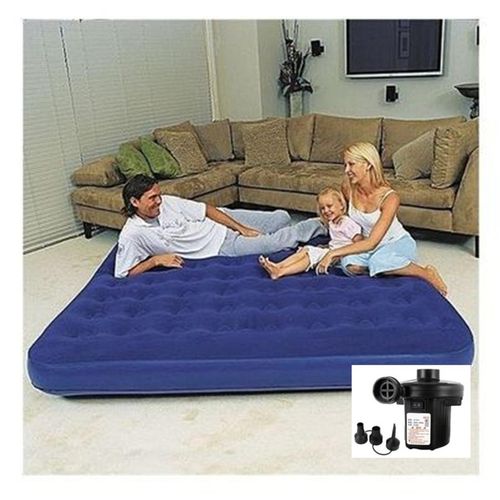 Matelas gonflable 03 places + pompe manuelle