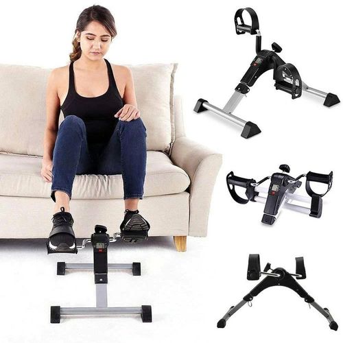 Mini vélo d’exercice pédalier Portable avec Écran LCD