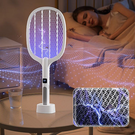 Racket Électrique Anti‑Moustiques