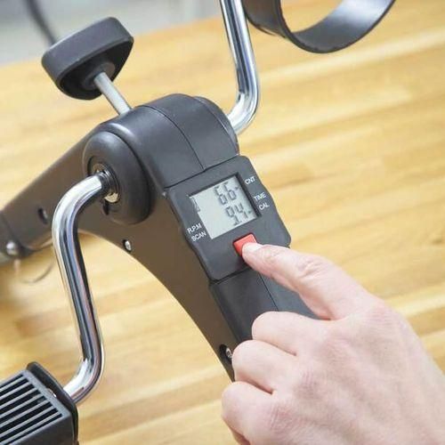 Mini vélo d’exercice pédalier Portable avec Écran LCD