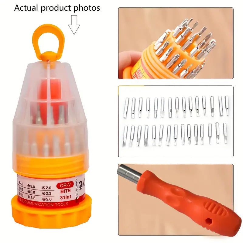 Kit de Tournevis 31 en 1 - Polyvalence et Précision