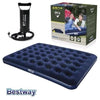 Matelas gonflable 02 places + pompe manuelle