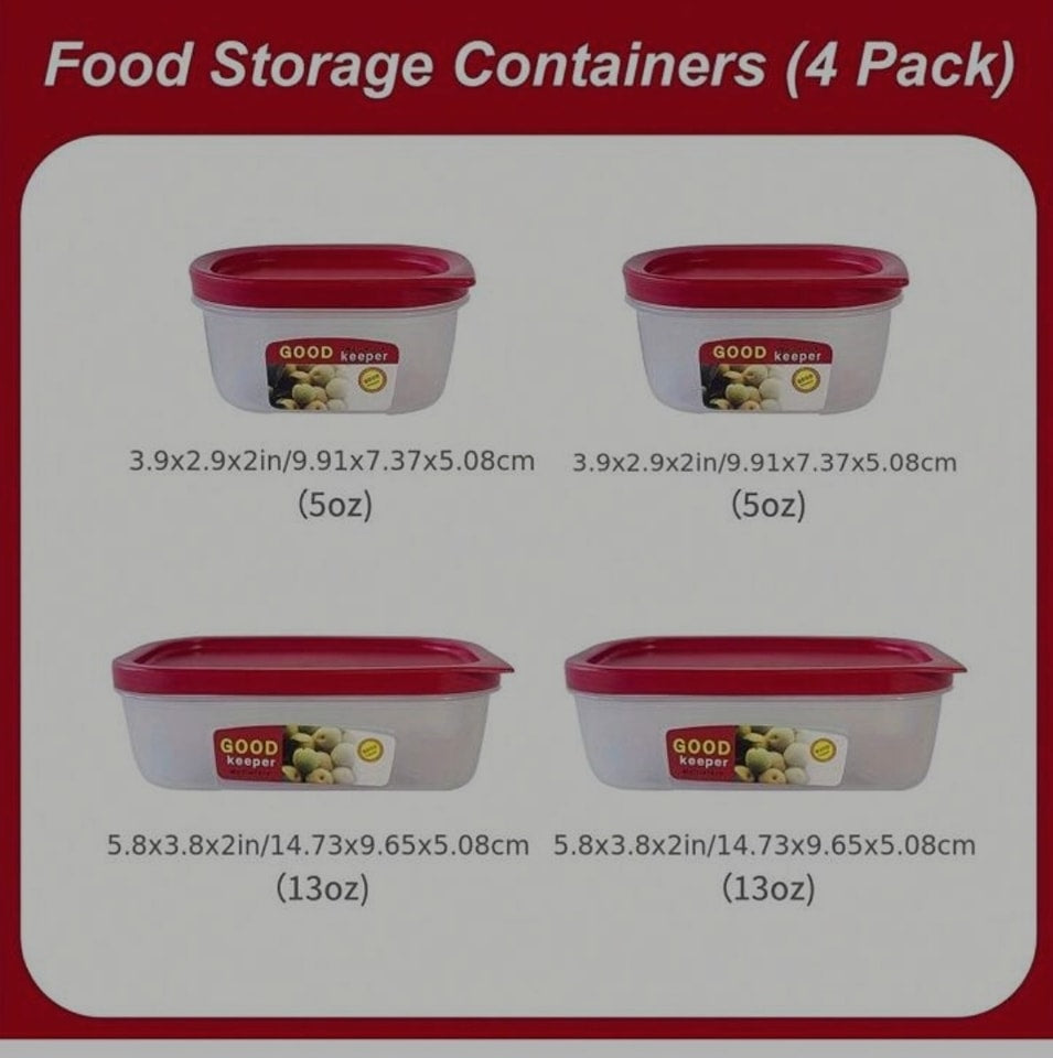 Boîte de rangement de 10 pieces en plastique