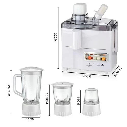 Mixeur et Extracteur de jus 4 en 1