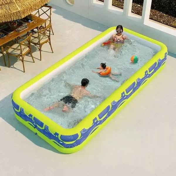 🌊 Piscine Gonflable  Familiale – Un coin de paradis chez vous
