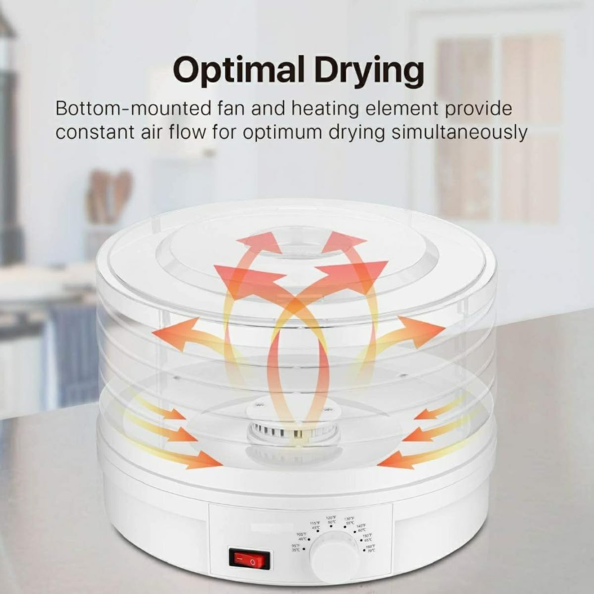 Déshydrateur Alimentaire – 5 et 8 Niveaux