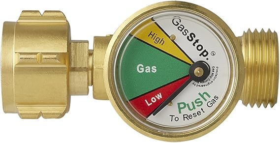 Détendeur intelligent de gaz avec manomètre de sécurité