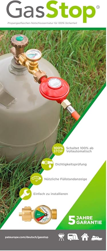 Détendeur intelligent de gaz avec manomètre de sécurité