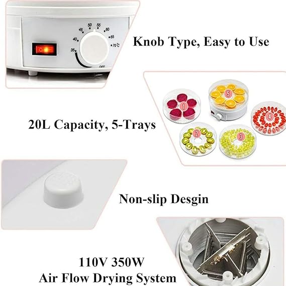 Déshydrateur Alimentaire – 5 et 8 Niveaux