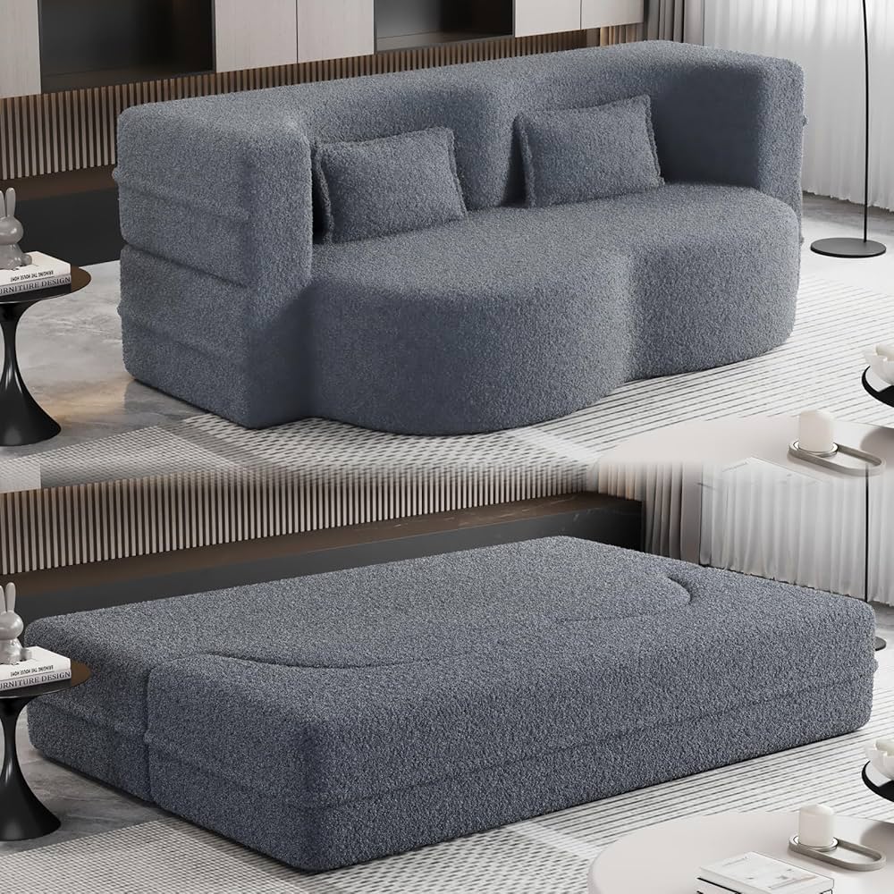 Canapé Lit Convertible modulable Premium 2-en-1