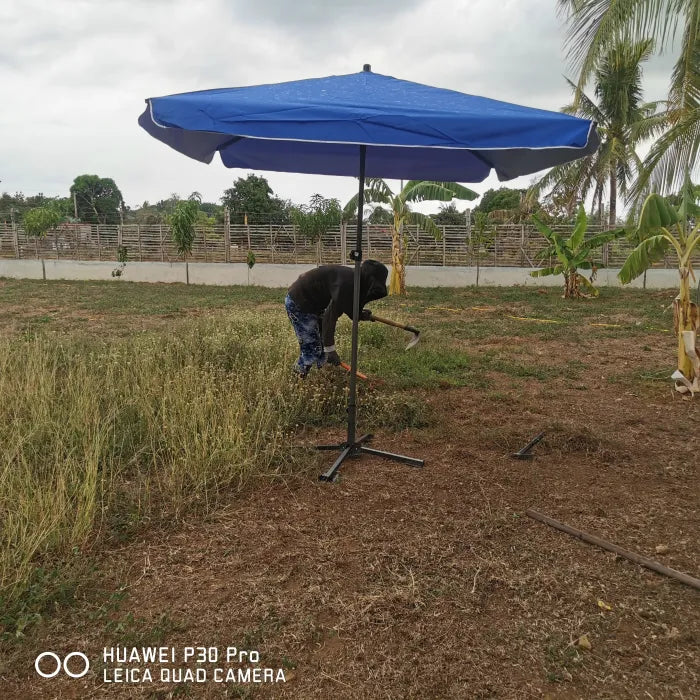 ☀️ Parasol Extérieur 220 cm avec trépied – Ombre, Confort et Élégance Instantanée