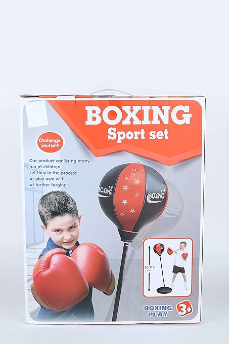 Sac de frappe de boxe pour enfants à hauteur réglable