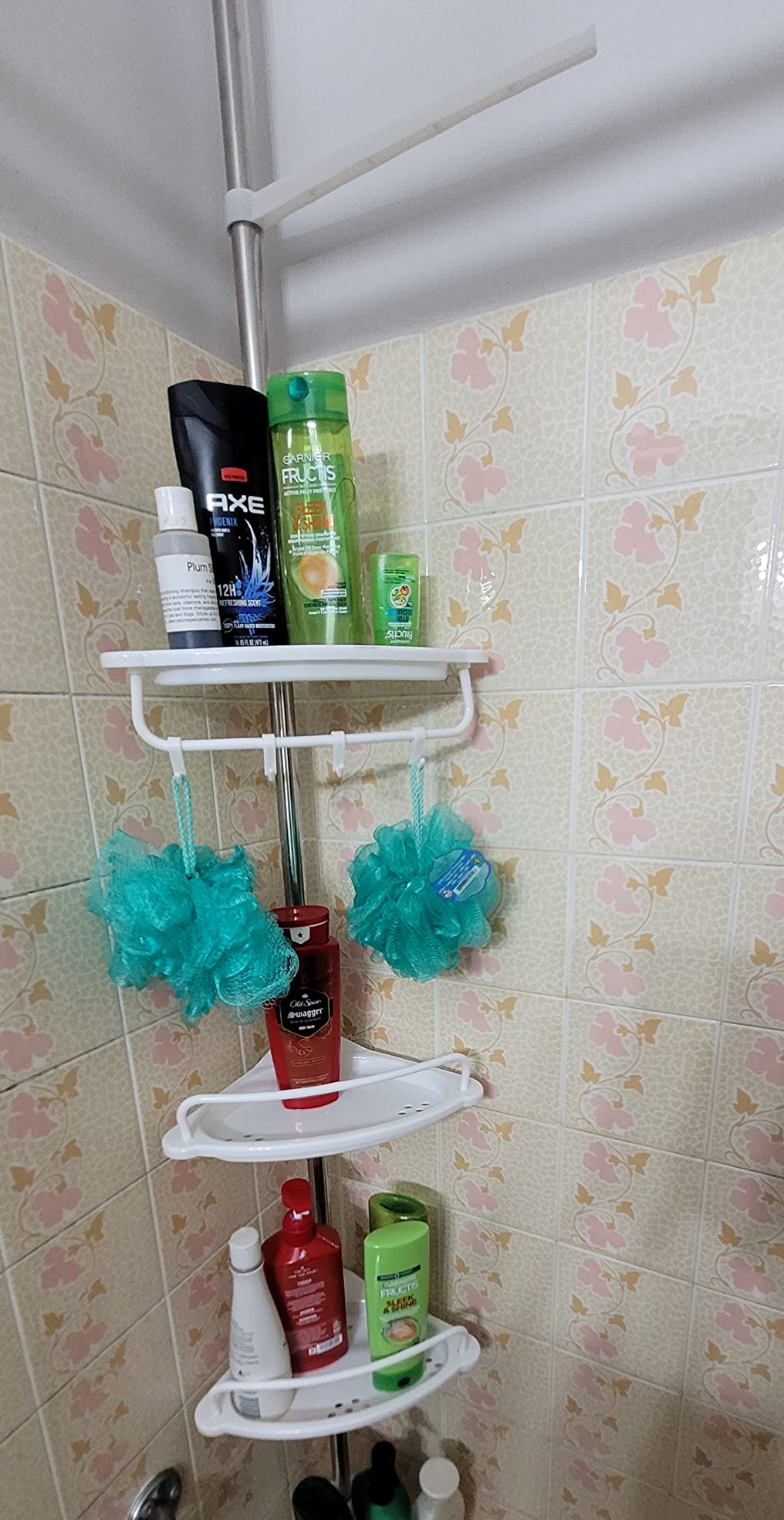 Etagère d'angle de douche 3.2 mètres