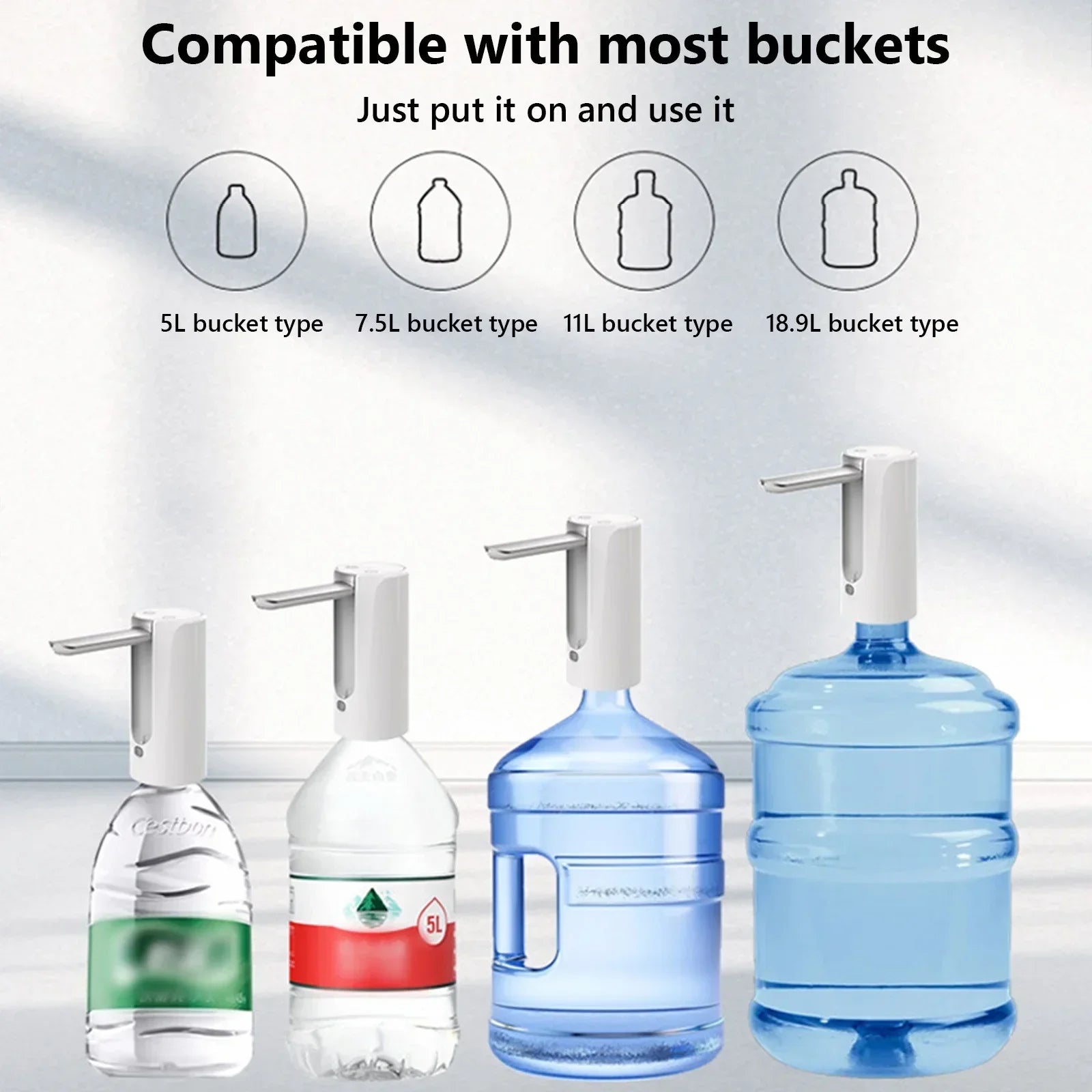 Distributeur d'eau rechargeable