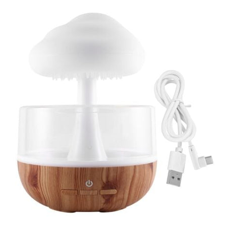 Humidificateur Diffuseur de pluie en forme de nuage