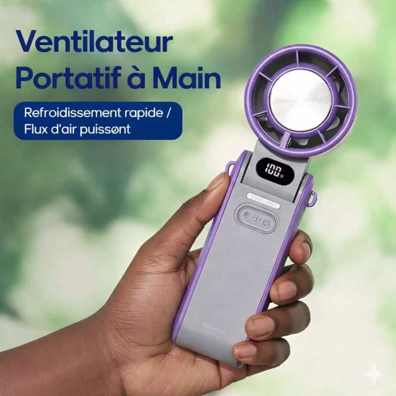 Mini Ventilateur Portable à Main