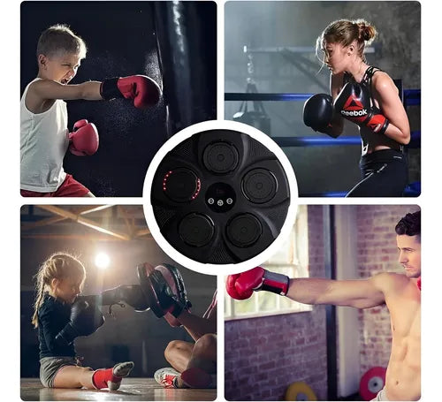 Machine à Boxe Connectée avec Effets Lumineux et Musique🥊🎶