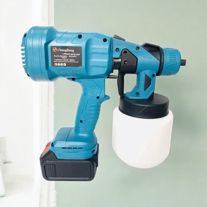 Pistolet à Peinture Électrique Sans Fil de 1000ML