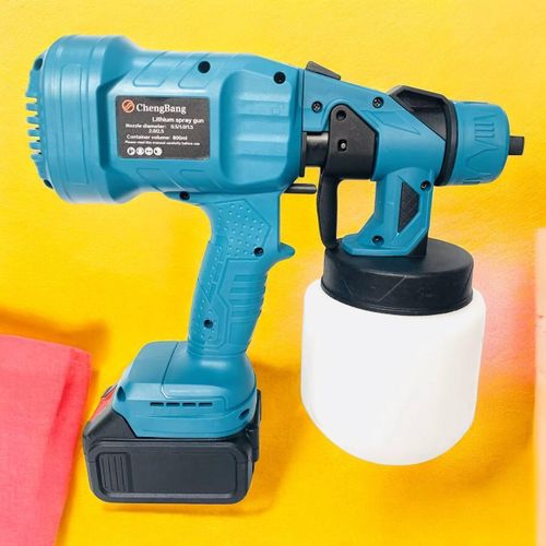 Pistolet à Peinture Électrique Sans Fil de 1000ML