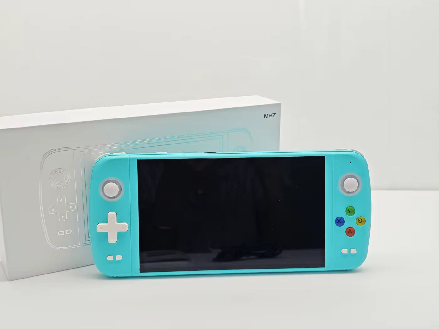 SJGAM M27 — Console Gaming Portable Tout-en-Un | Écran OLED 7" · 20 000+ Jeux · HDMI TV