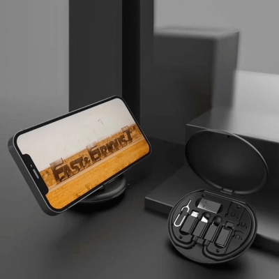 Boîte de rangement de câble de données multifonctionnel