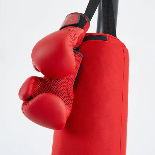 Sac de frappe avec gants de boxe pour enfants