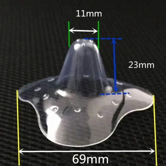 Protège mamelon en silicone