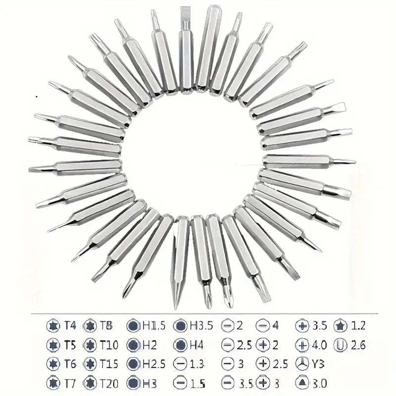 Kit de Tournevis 31 en 1 - Polyvalence et Précision