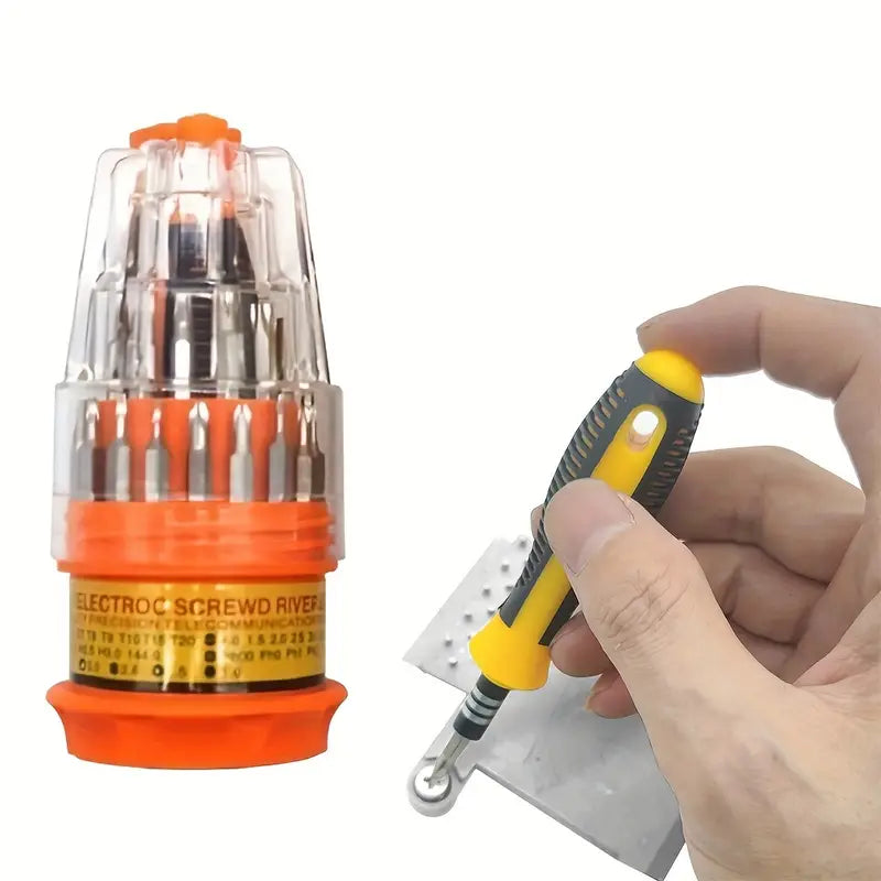 Kit de Tournevis 31 en 1 - Polyvalence et Précision
