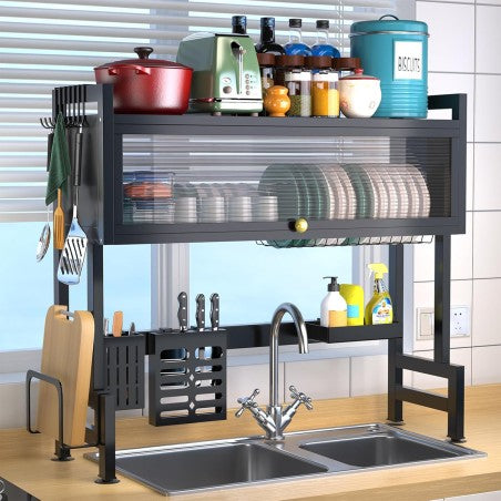 Égouttoir à Vaisselle Multifonction Haute Efficacité