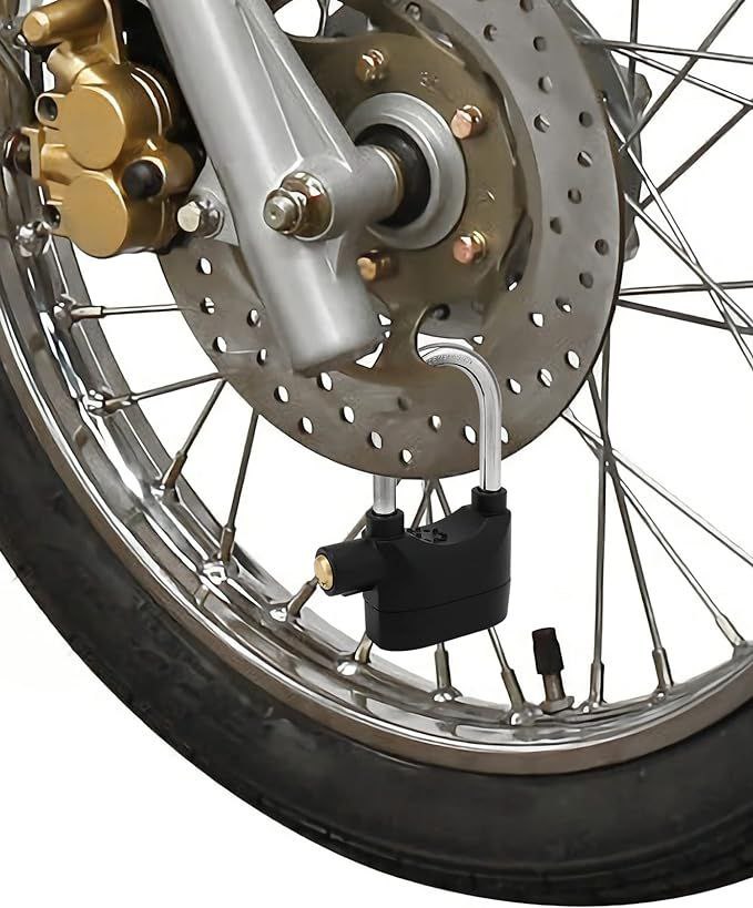 Alarme Cadenas Haute Sécurité pour Magasin, Moto, Voiture, Vélo et Maison