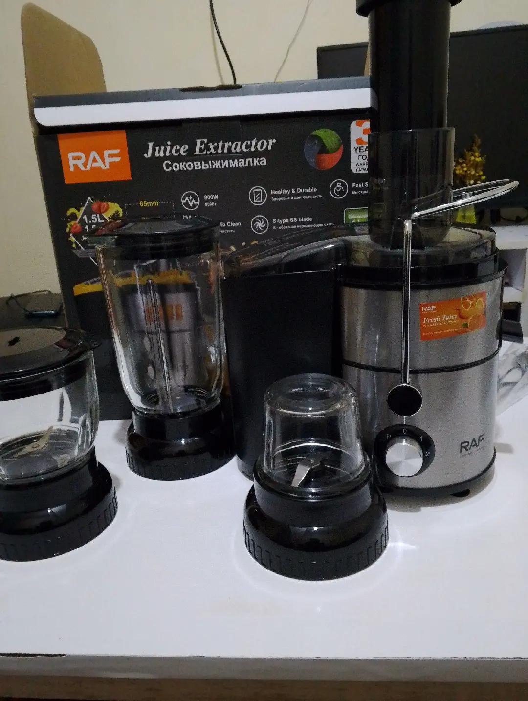 Extracteur de jus multifonction 4-en-1 - Blender, Hachoir, Moulin à Café