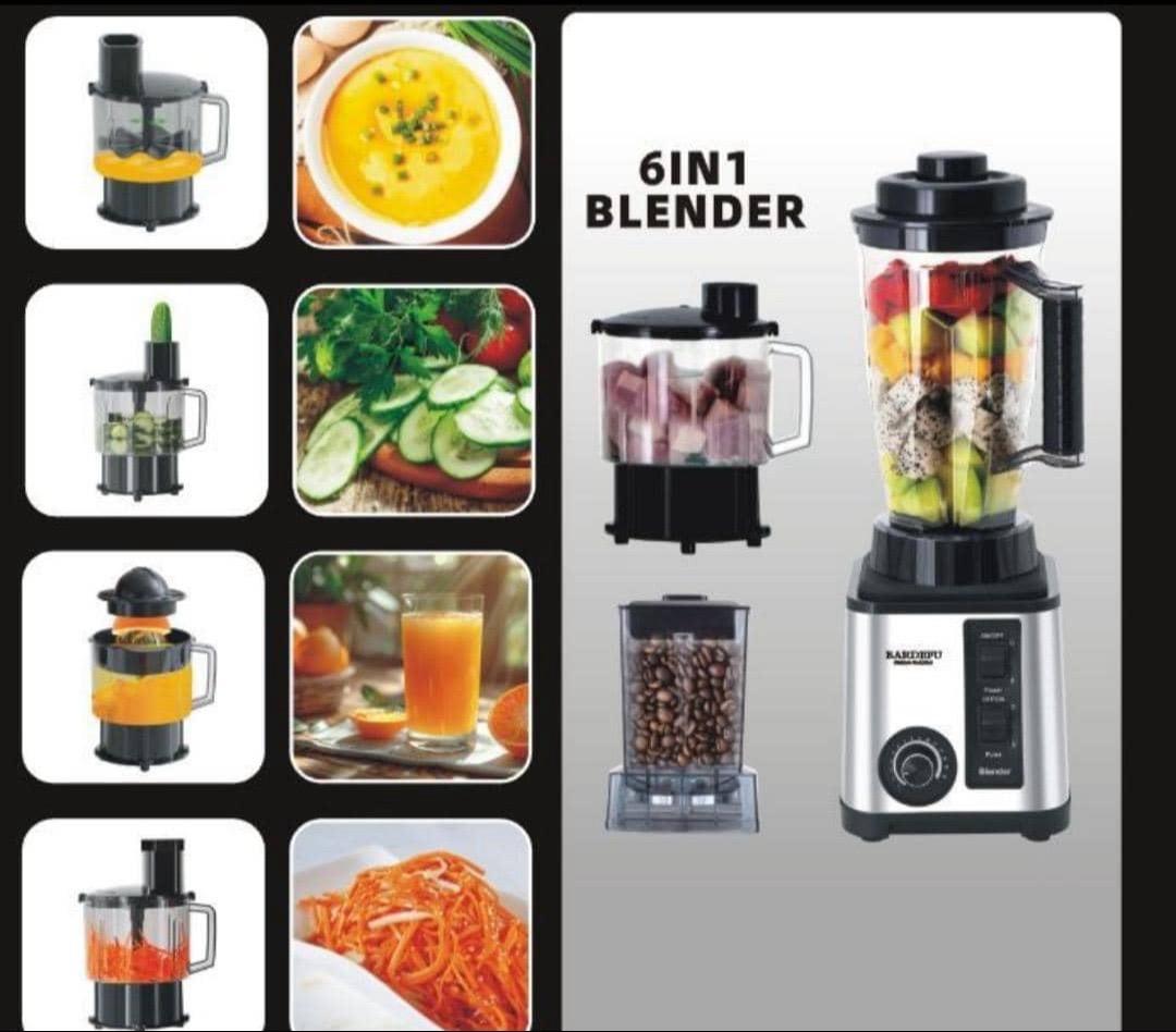 Mixeur Multifonction 6-en-1 BARDEFU