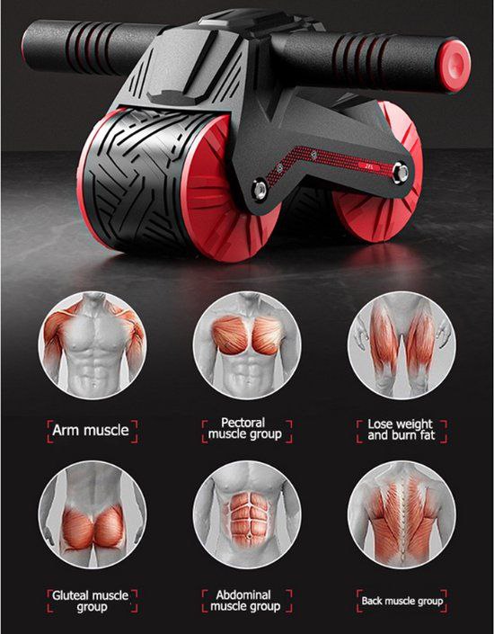 Rouleau d'exercice abdominal