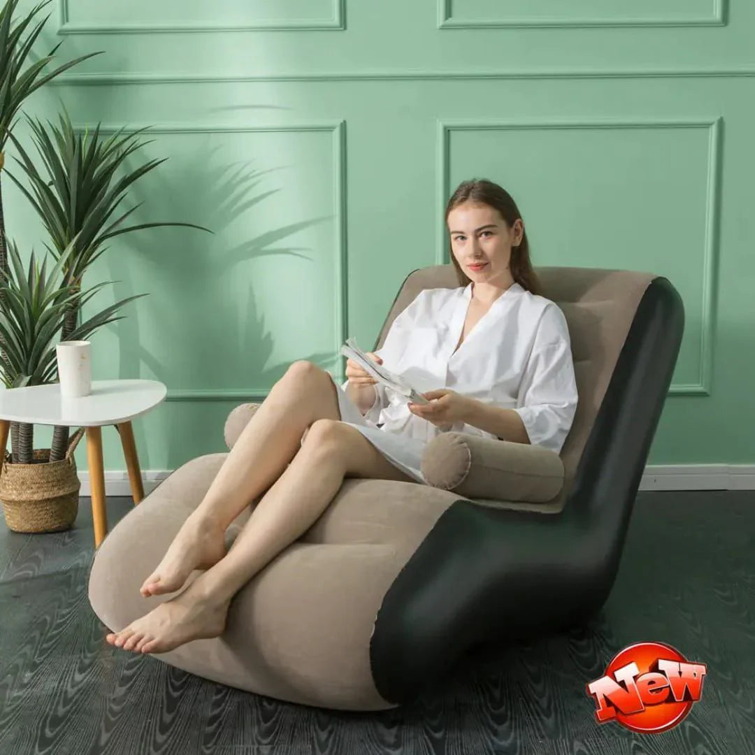 Canapé Chaise Gonflable Portable En Forme De S