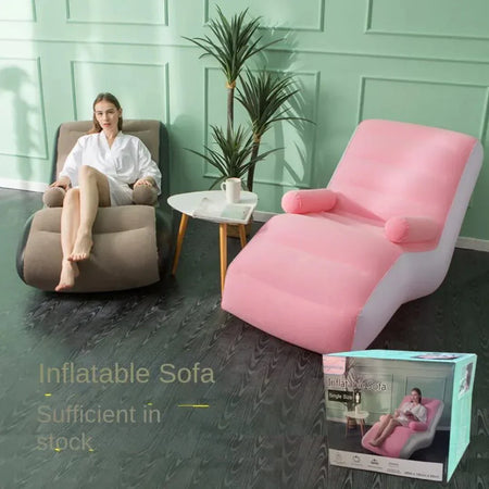 Canapé Chaise Gonflable Portable En Forme De S