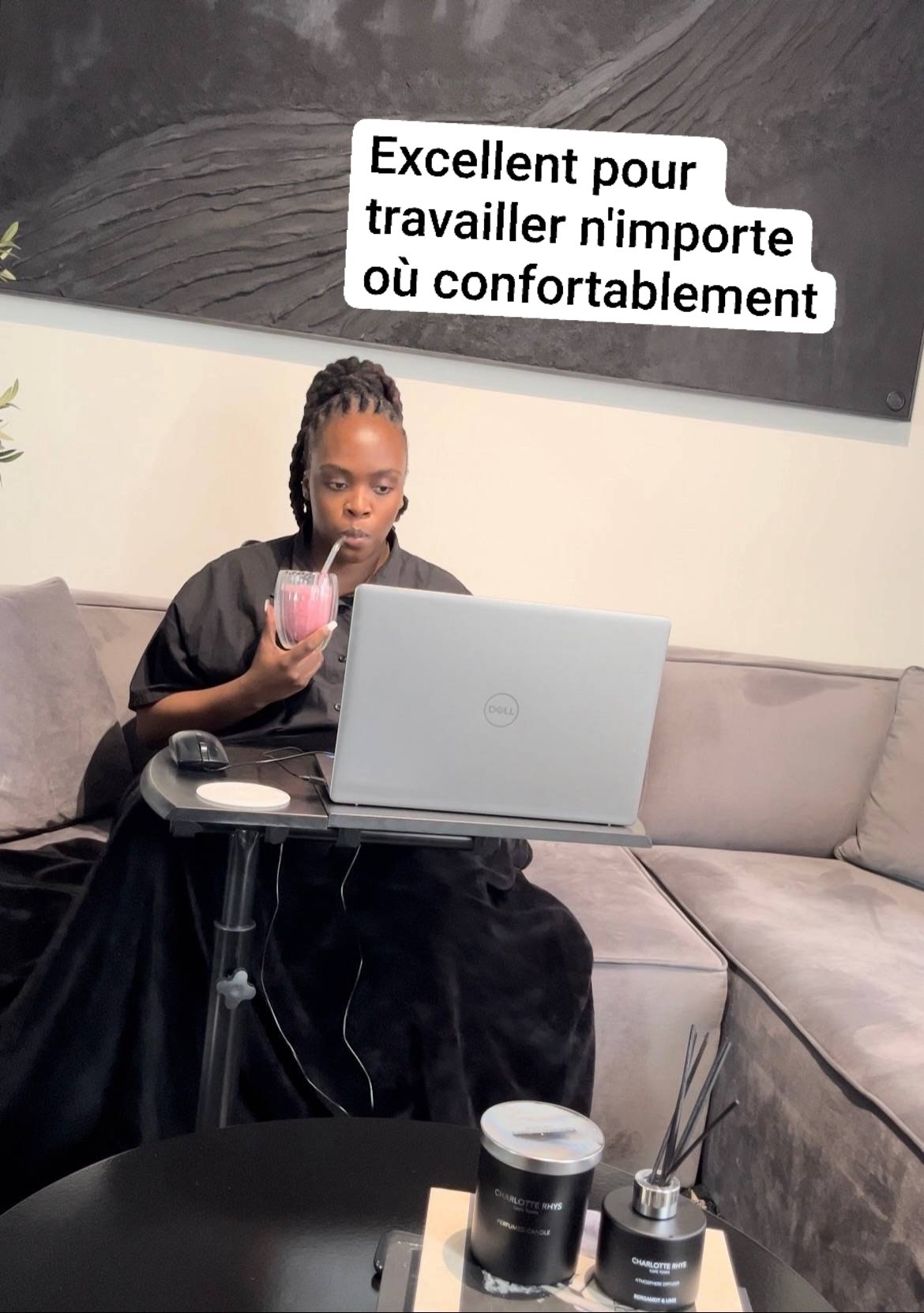 Table ajustable multifonction pour ordinateur portable – Travaillez confortablement partout