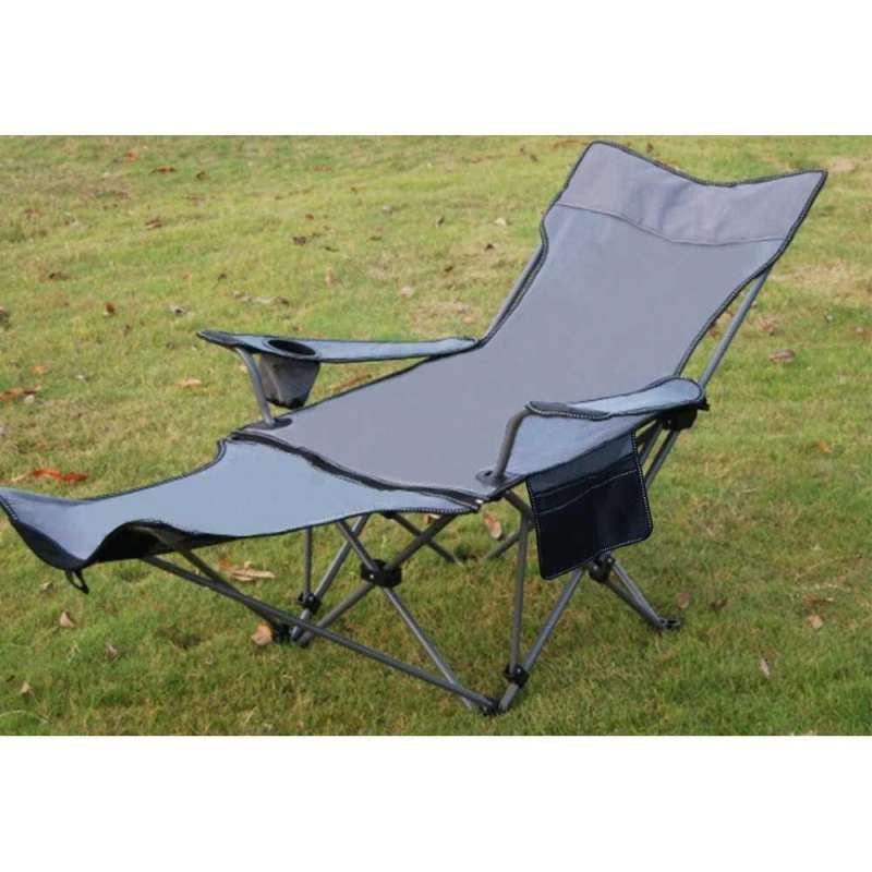 Chaise de camping Pliante avec Repose-Pieds