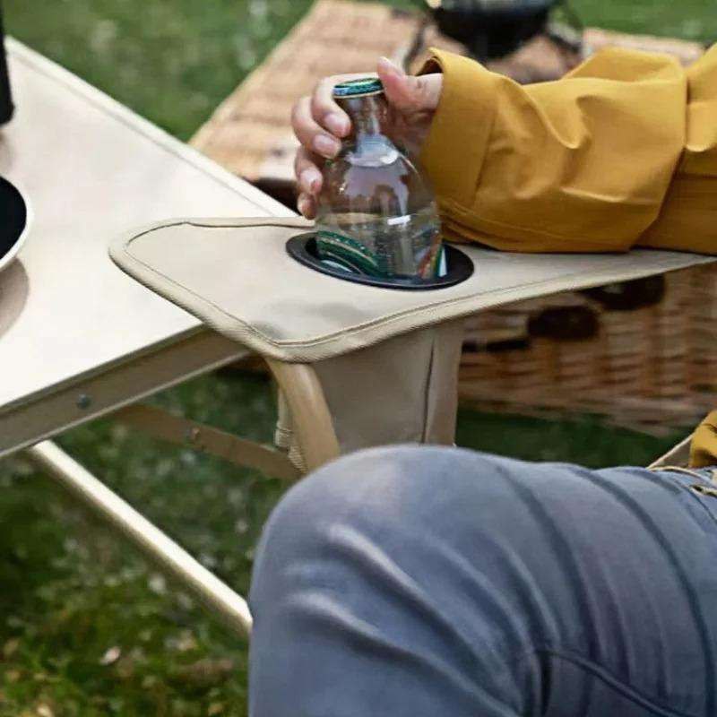 Chaise de camping Pliante avec Repose-Pieds