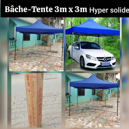 Promo Bâche Tente 3m x 3m pour 24H