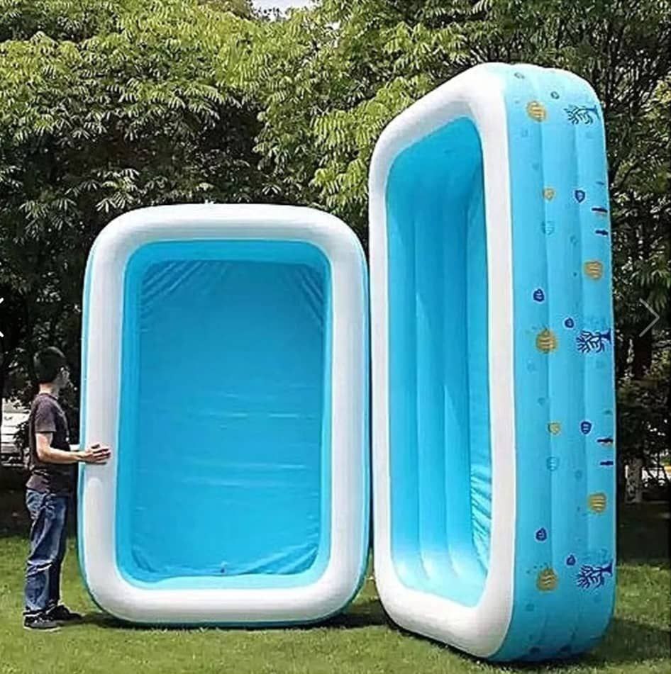 🌊 Piscine Gonflable  Familiale – Un coin de paradis chez vous