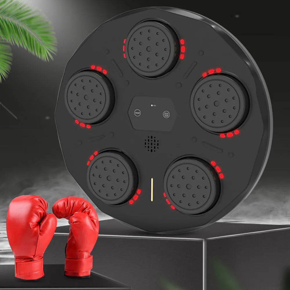 Machine à Boxe Connectée avec Effets Lumineux et Musique🥊🎶