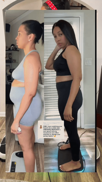 🔥 Plateforme Vibrante B003 – Brûlez les graisses, éliminez la cellulite et tonifiez votre corps depuis chez vous