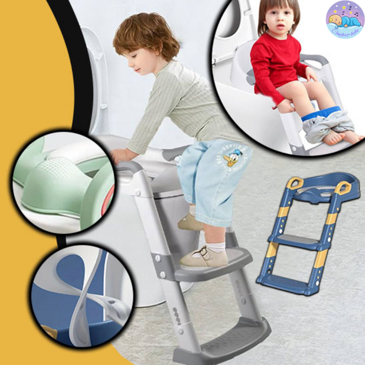 SIÈGE DE TOILETTE PLIABLE POUR ENFANT (2ans - 08ans)